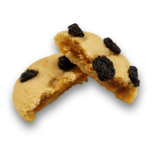 Galleta con Uvas Pasas rellena de Arequipe