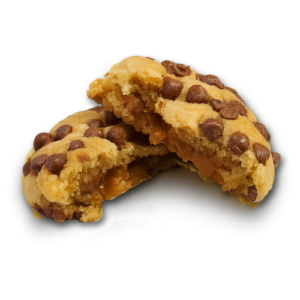 Galleta con Chips rellena de Arequipe