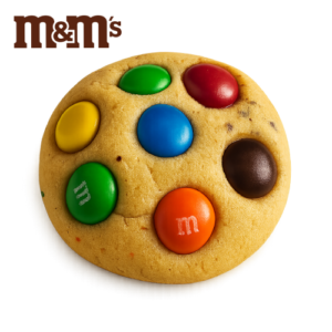 Galleta con M&M´s